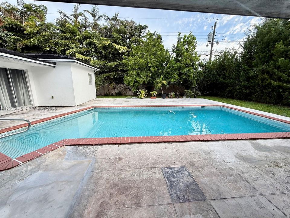 Pool view from second primary