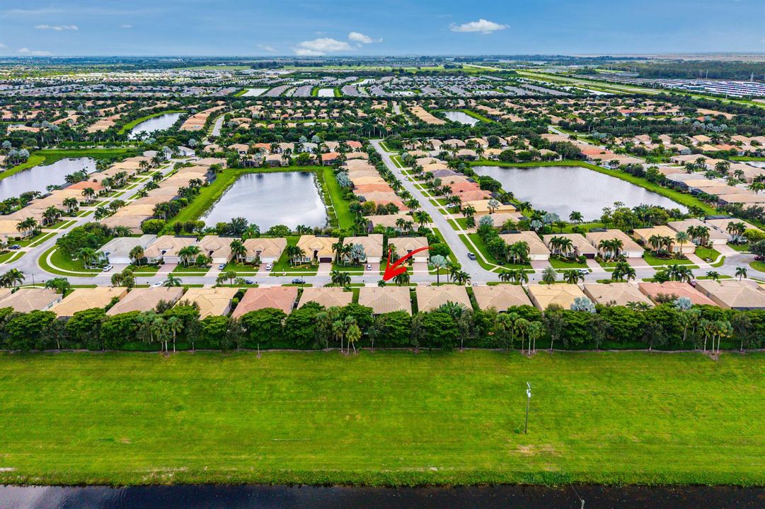Aerial View Of Home