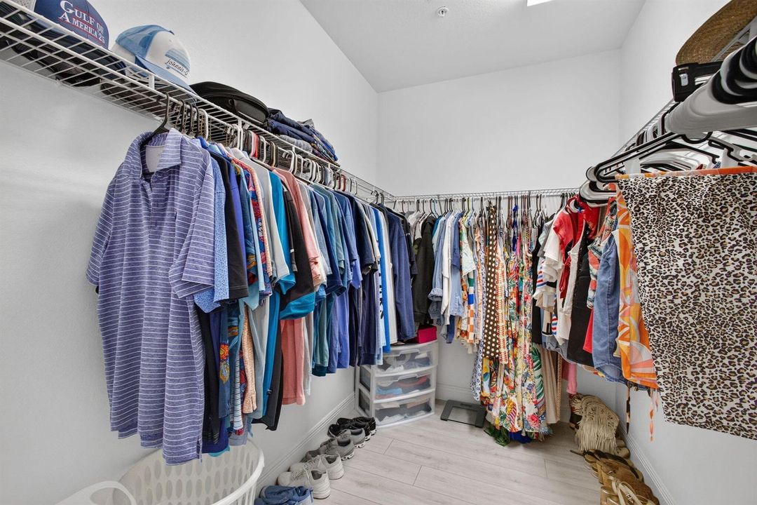PRIMARY WALK-IN CLOSET