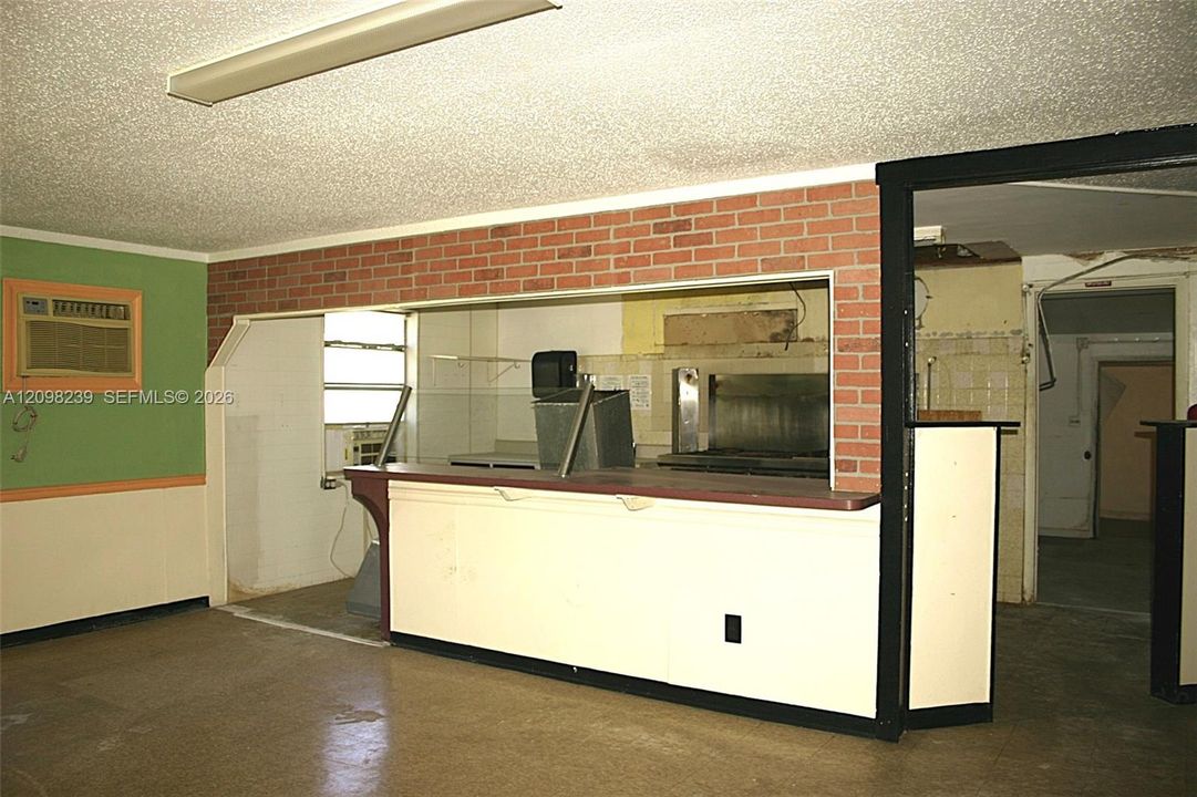 Entrance- dining area on main building