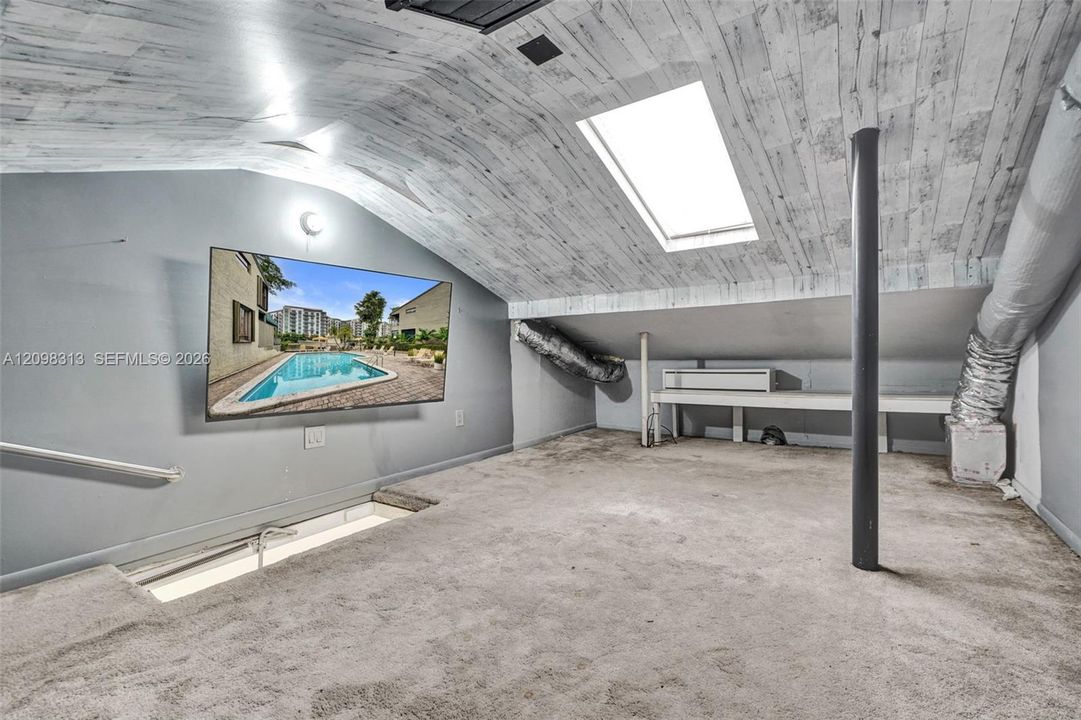 Attic + Bonus Room / den / storage