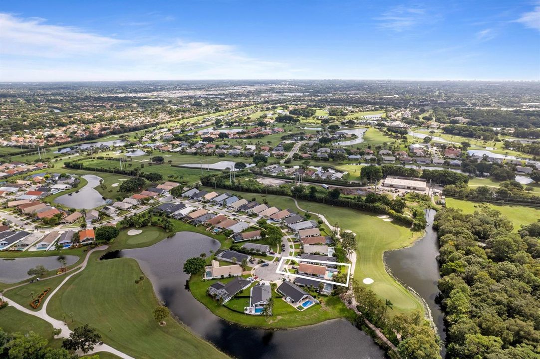Aerial Neighborhood View
