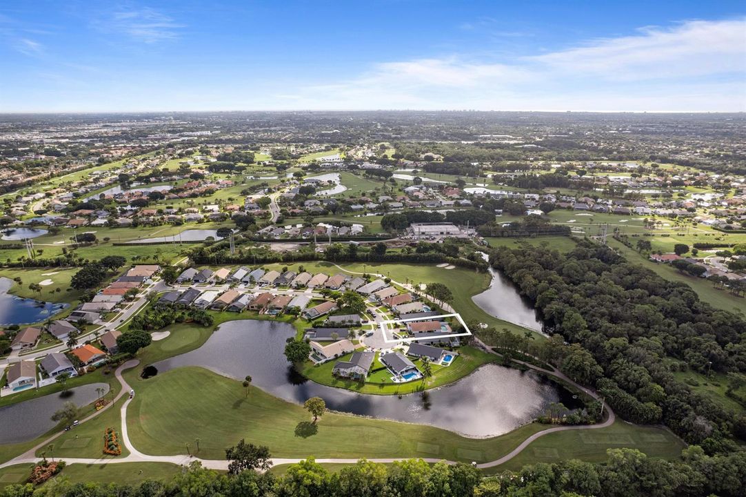 Aerial Neighborhood View