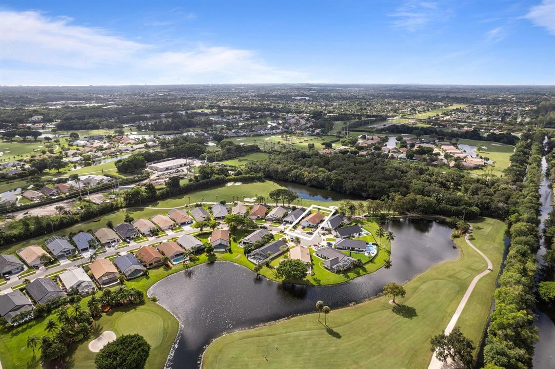 Aerial Neighborhood View