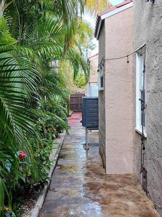 ENTRANCE TO COTTAGE