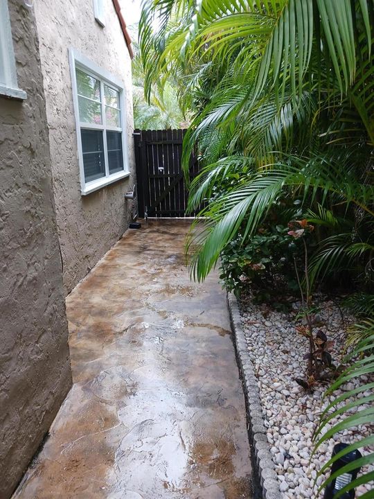 ENTRANCE TO COTTAGE