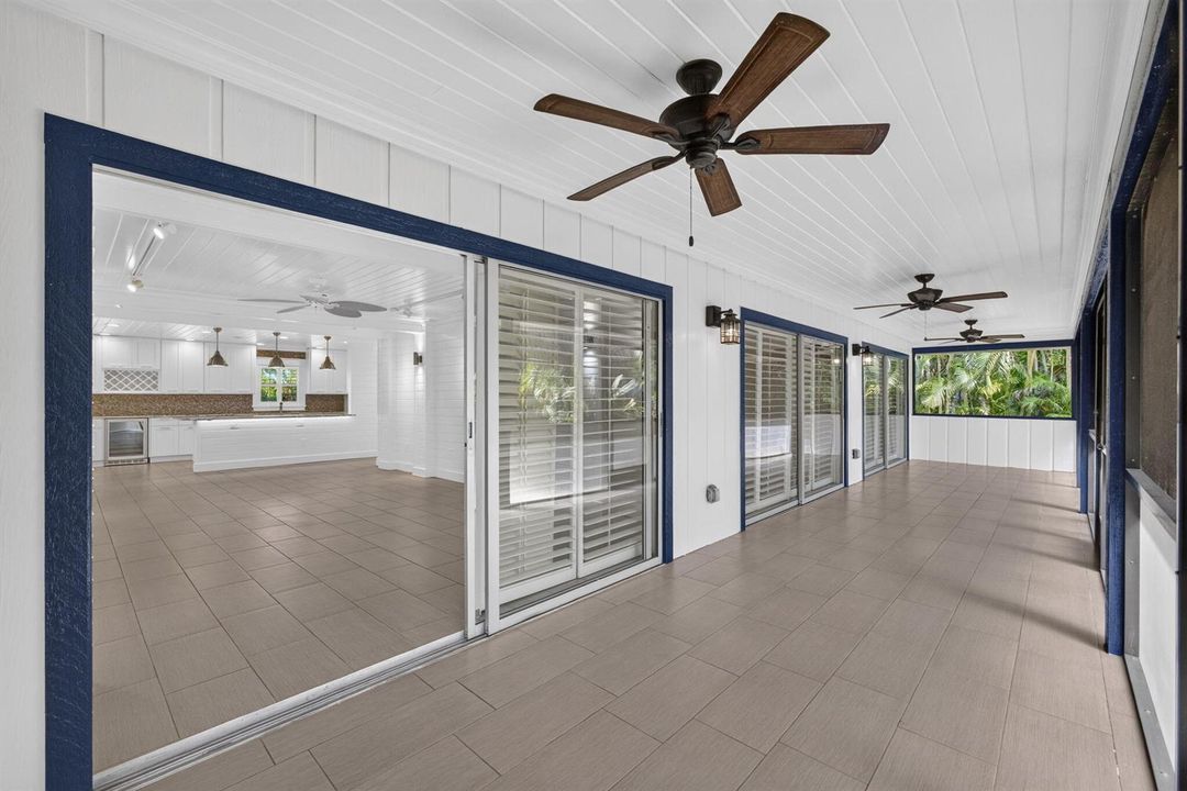 Very large screened porch