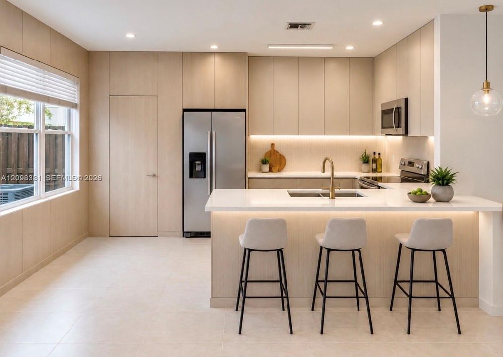 this are AI generated images kitchen will be similar to this