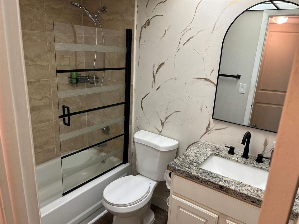 Updated 2nd bathroom.