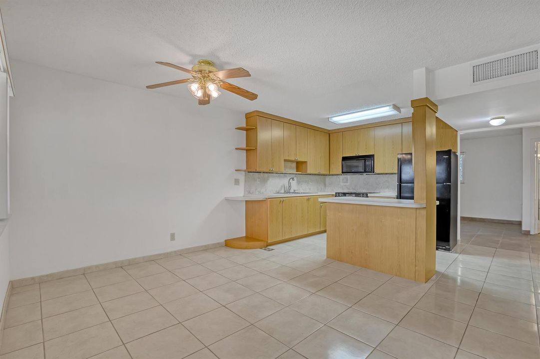 Dining Area and Kitchen View