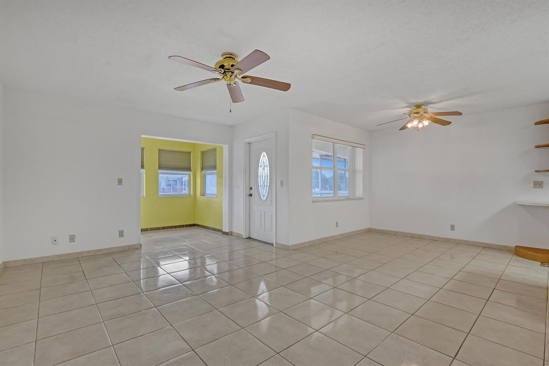 Living Room and Dining Area