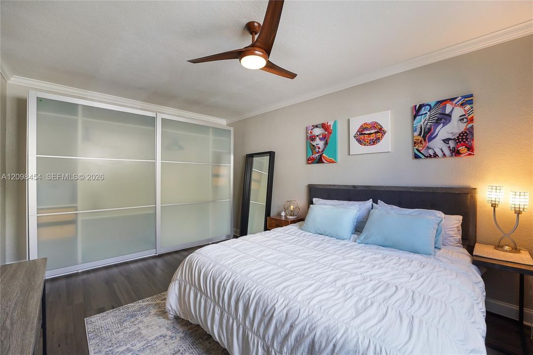 Bedroom w/ Second Closet
