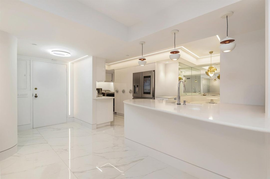Virtually Staged Dining Area