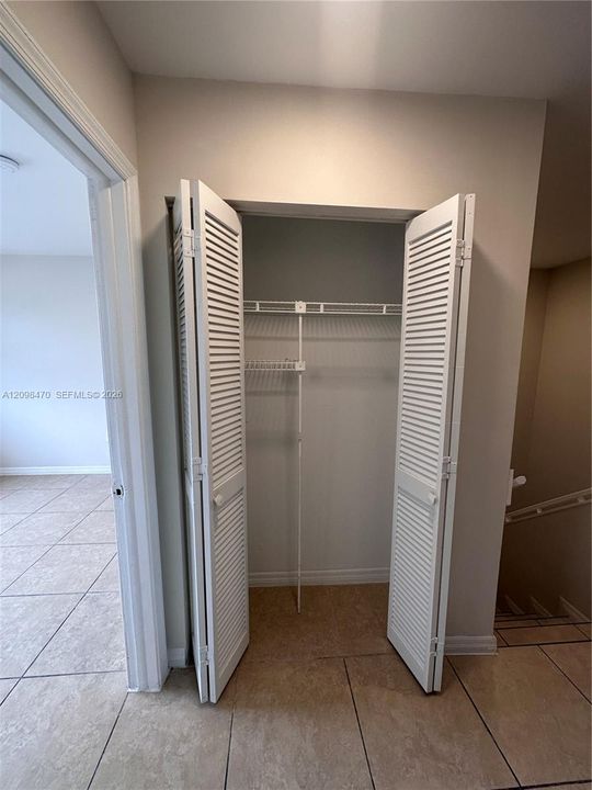 Linen closet