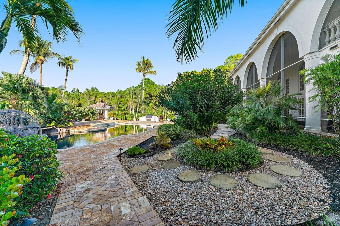 Garden Pathway to the Pool