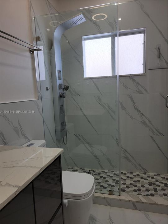 Second shower