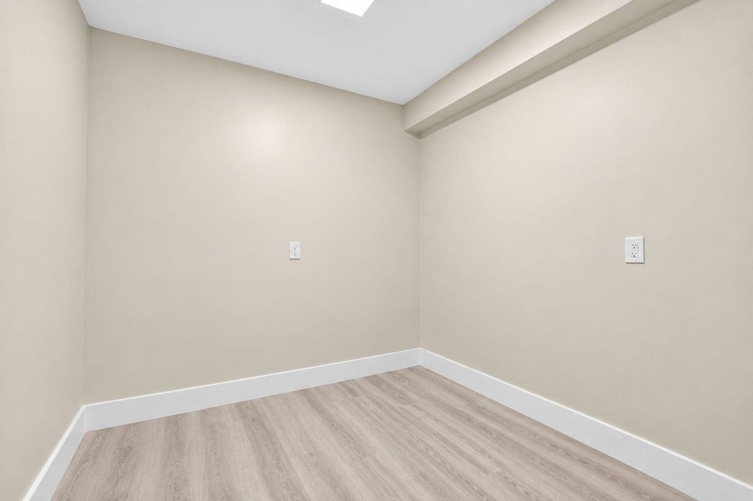 Storage room area
