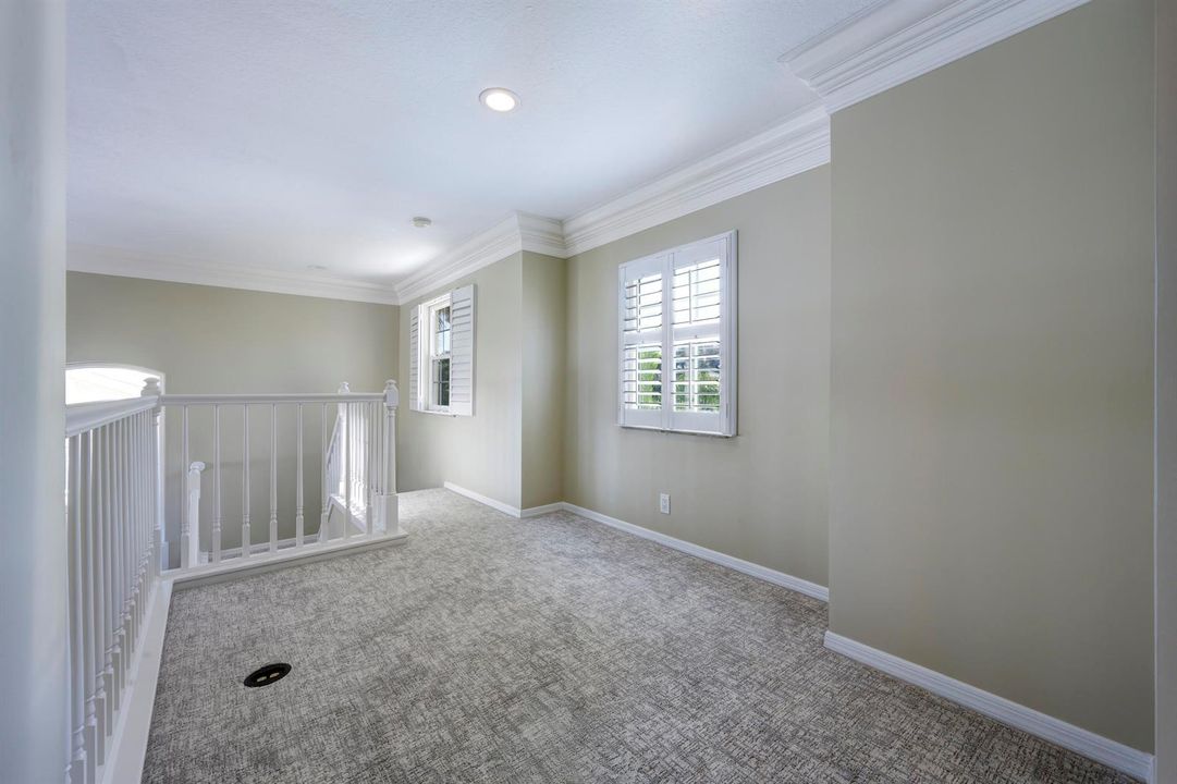 Upstairs sitting area