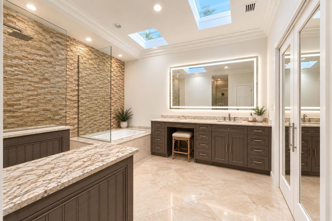 Updated Primary Bath