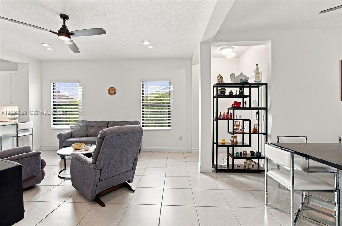 Part of Living & Dining Room