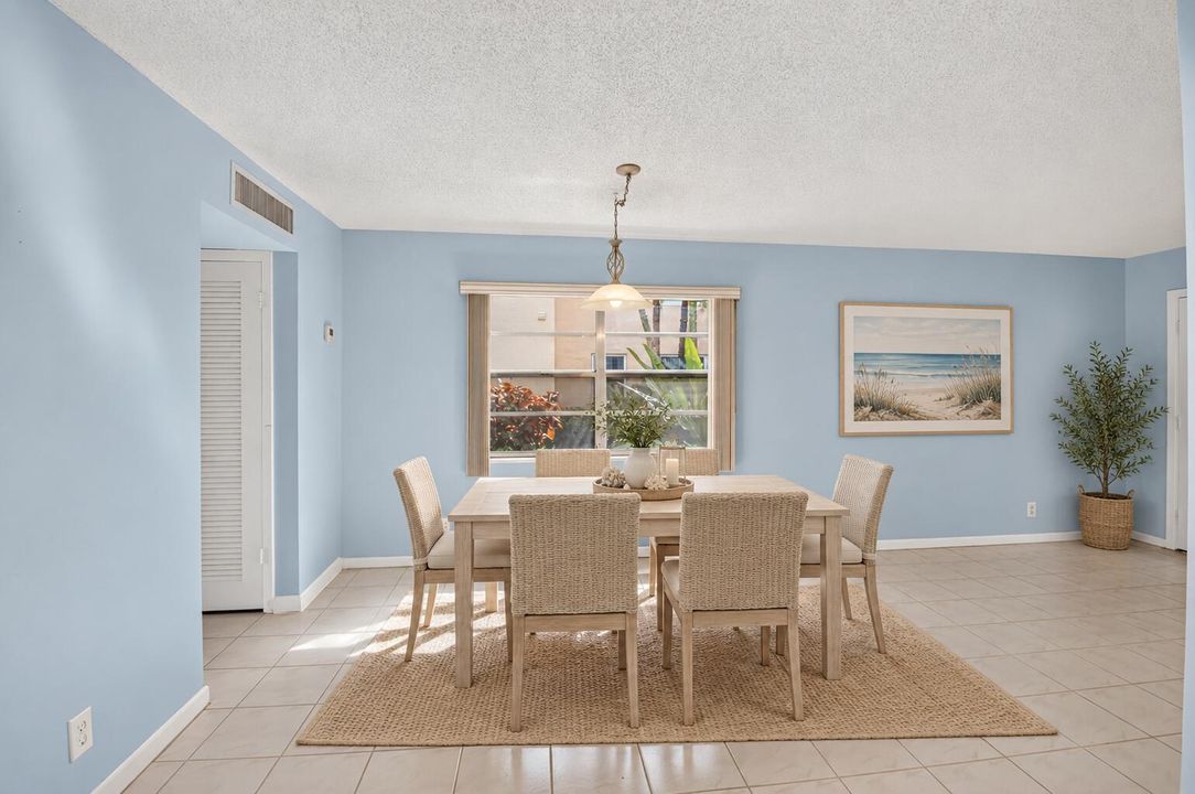 Staged to show space