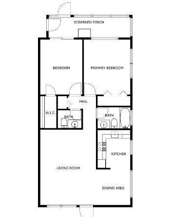 Floor Plan for 200 Northampton J
