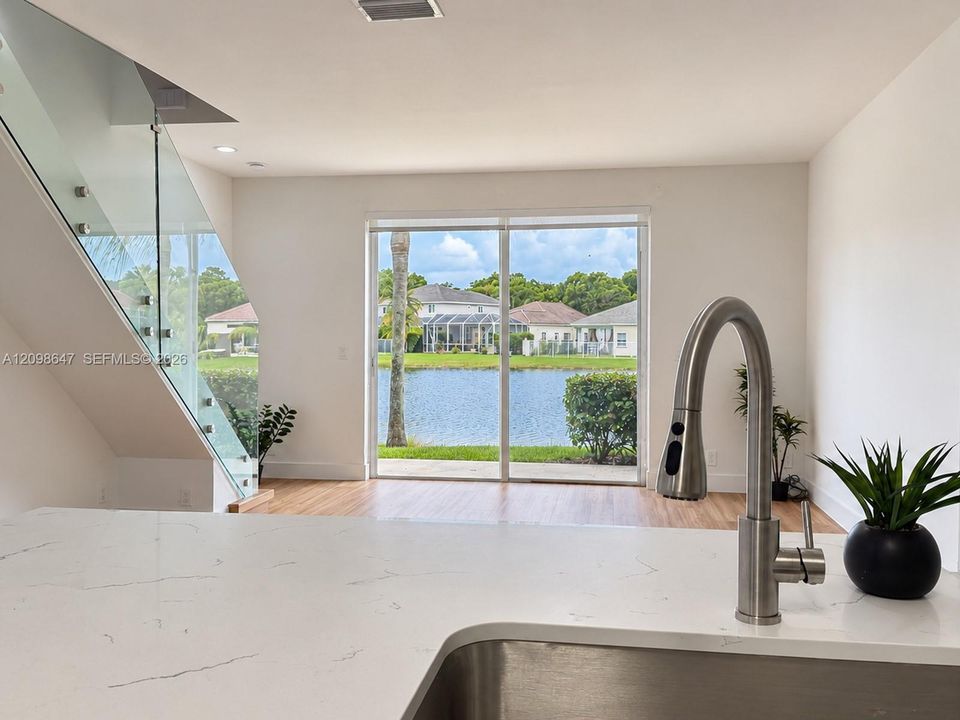 Bright dining area conveniently located right off the kitchen, perfect for everyday meals and entertaining.