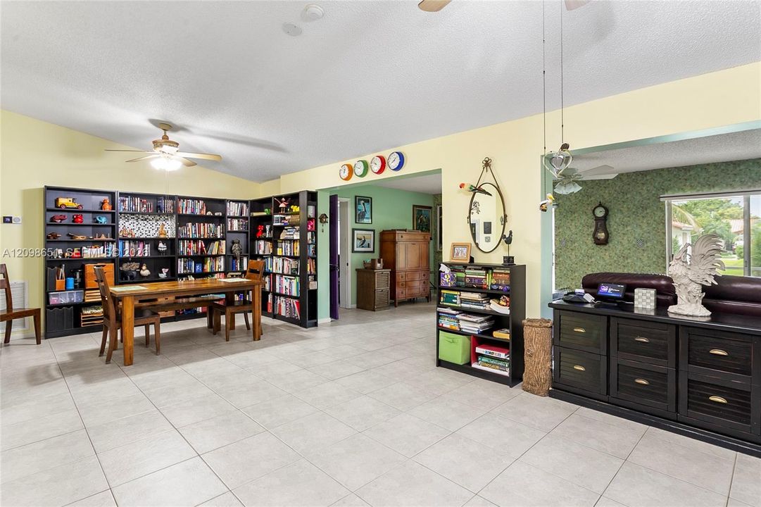 Living Room Looking Towards Dining Room