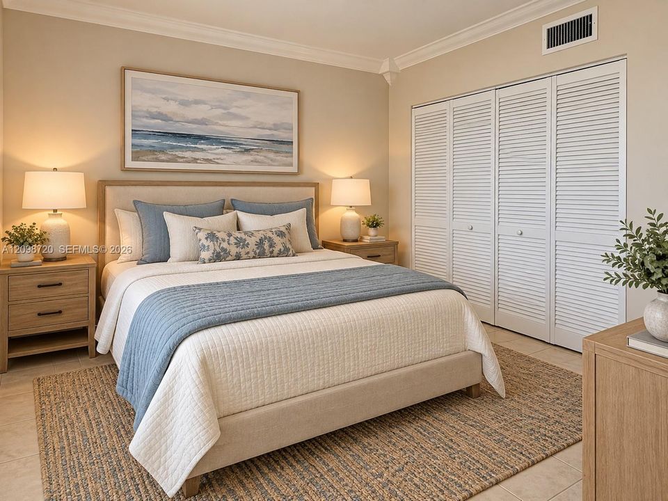 Virtually Staged Bedroom 2