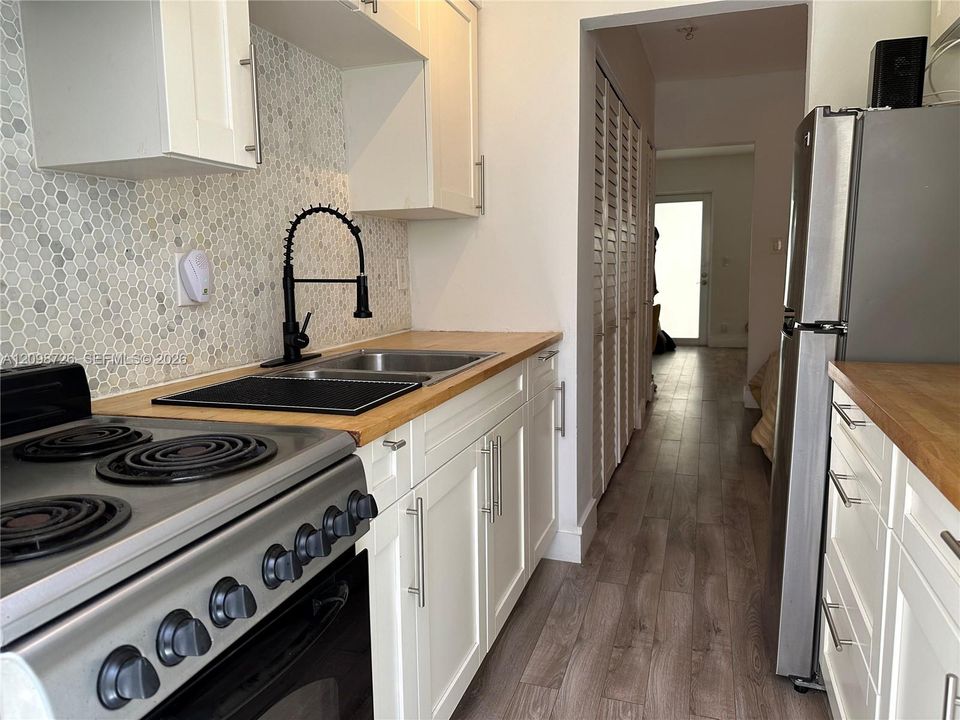 Stainless steel appliances
