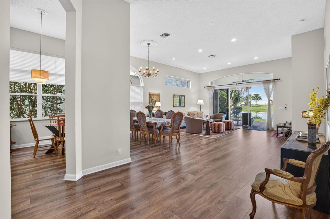 open concept living