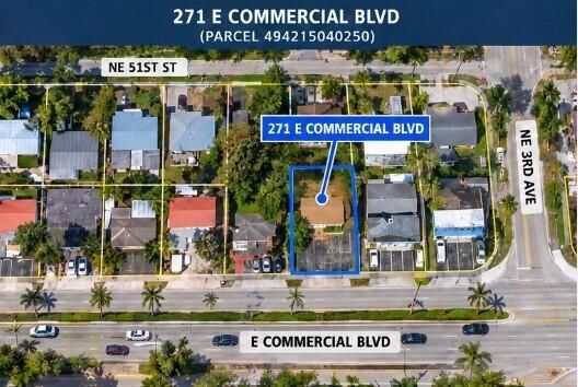 271 E Commercial Overhead View
