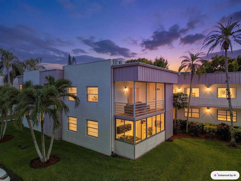 Unit Front Dusk