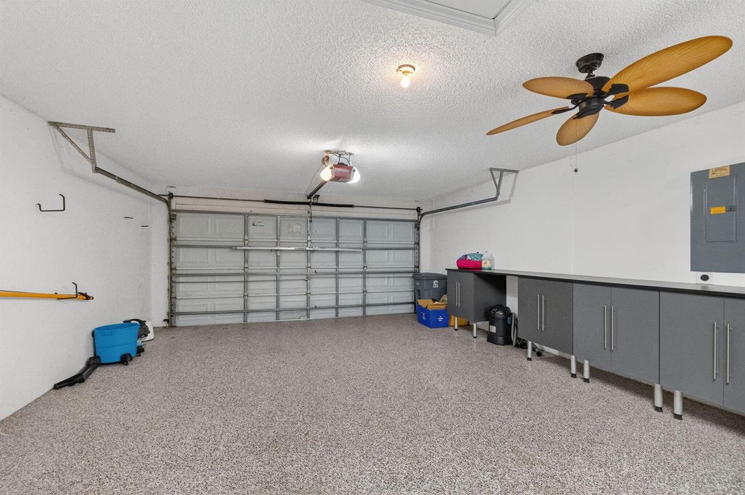 Epoxy & EV charger garage