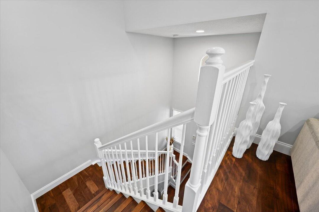 Staircase to Living Area