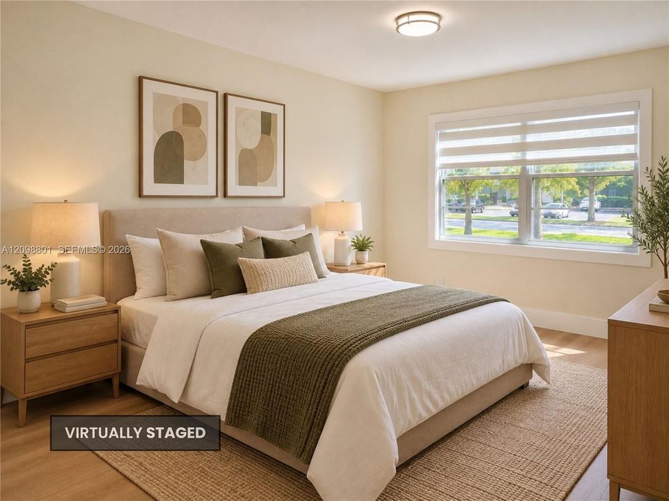 Primary Bedroom- Virtually Staged