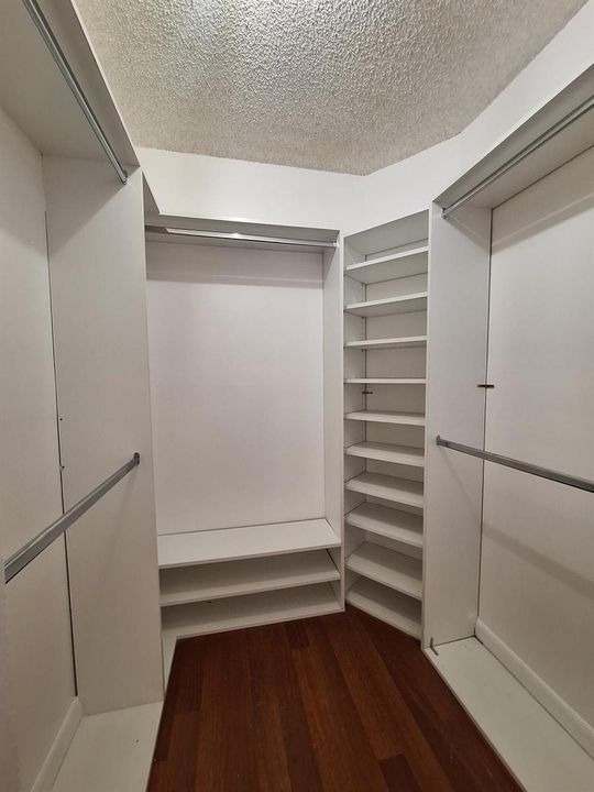 Master closet