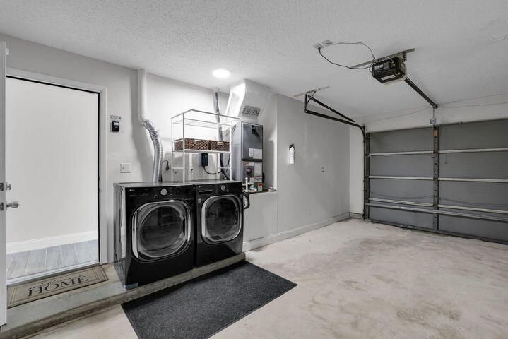 washer and dryer