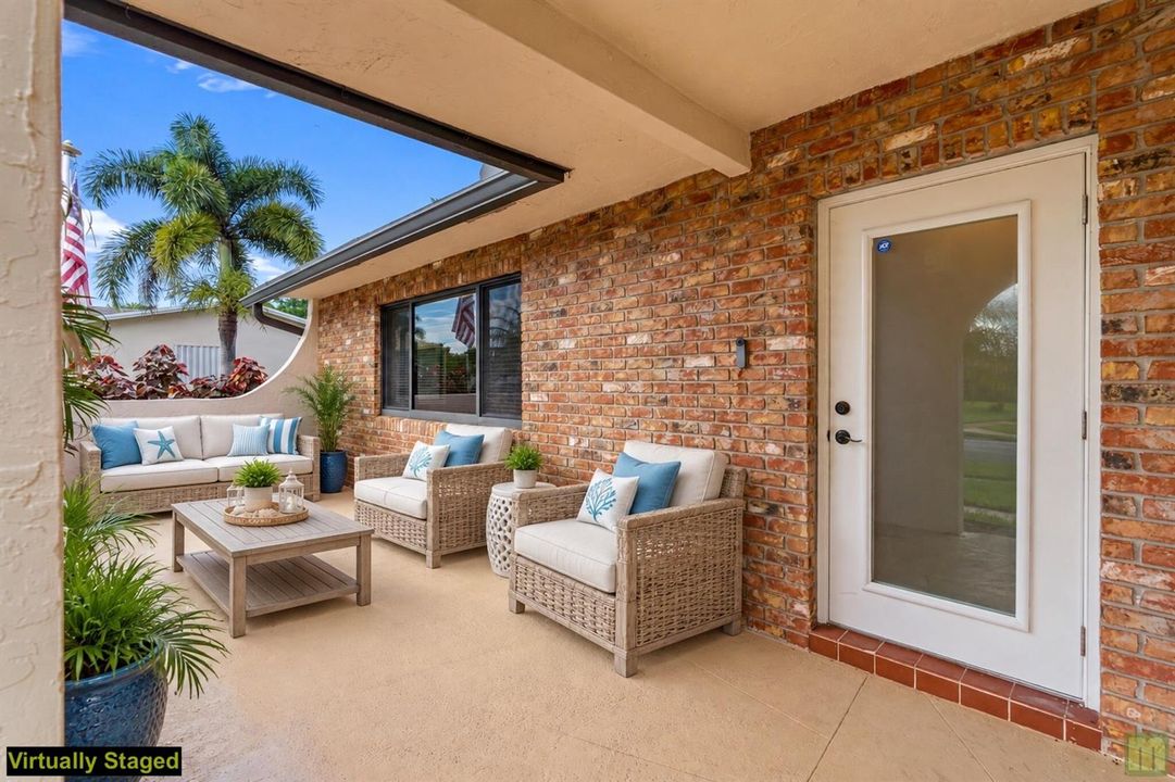 Front Porch - staged