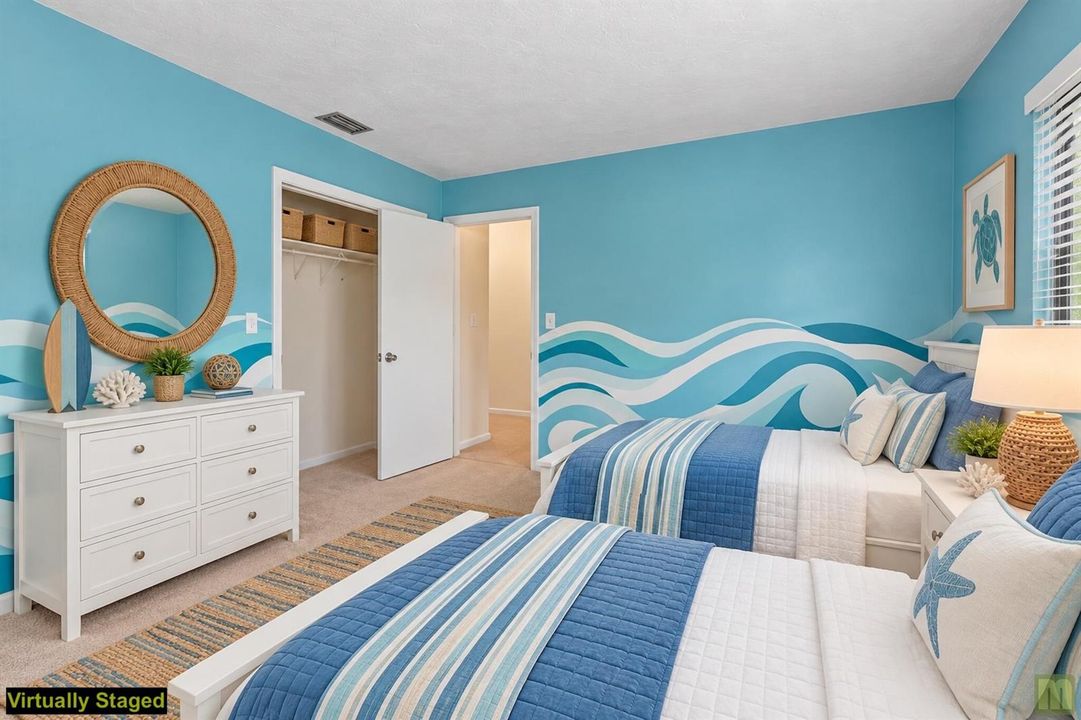 Bedroom 3 - staged