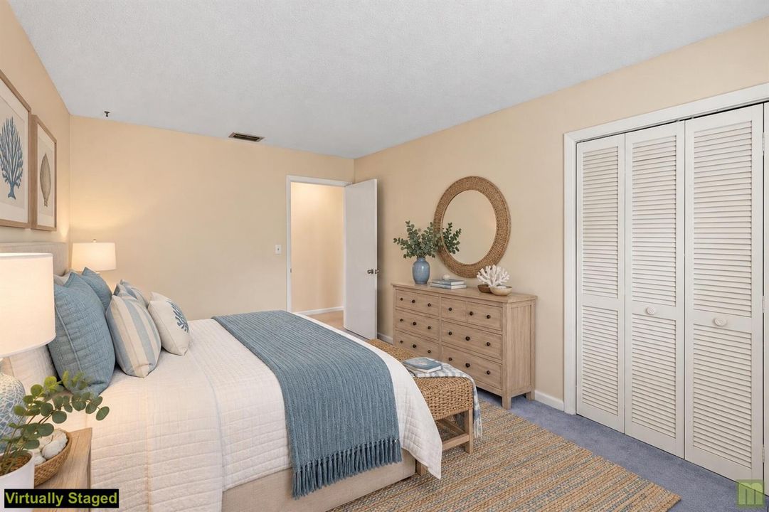Bedroom 2 - staged