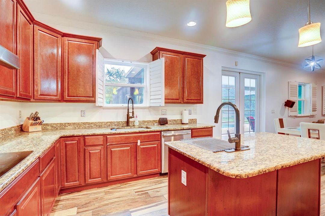 Granite countertops