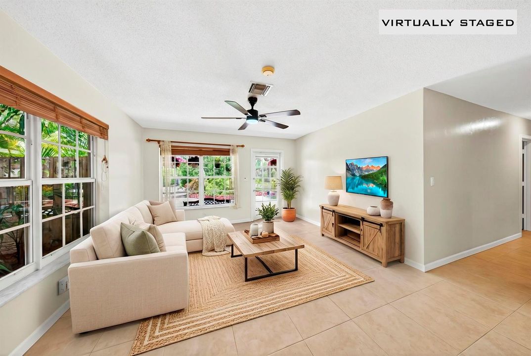 entrance living staged
