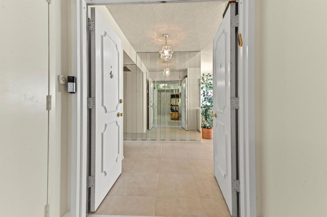 Double door Entry