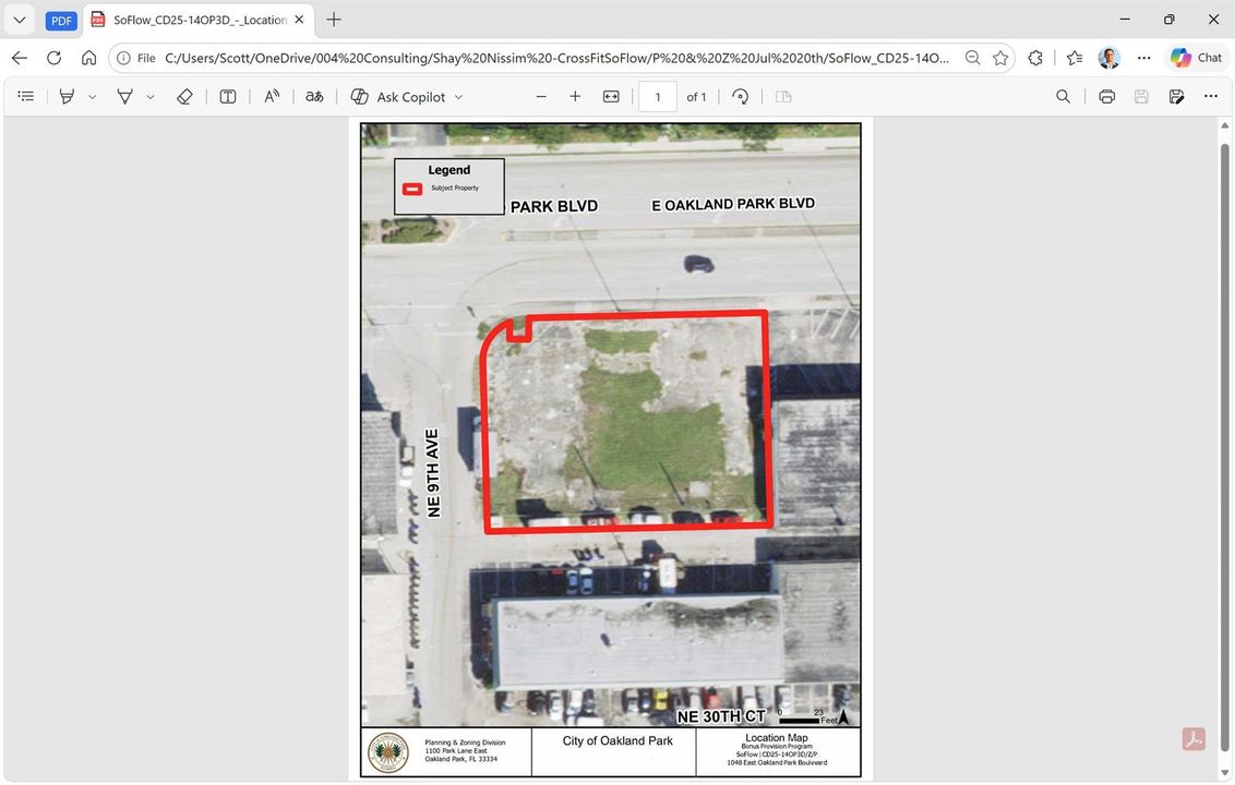 Parcel Aerial View