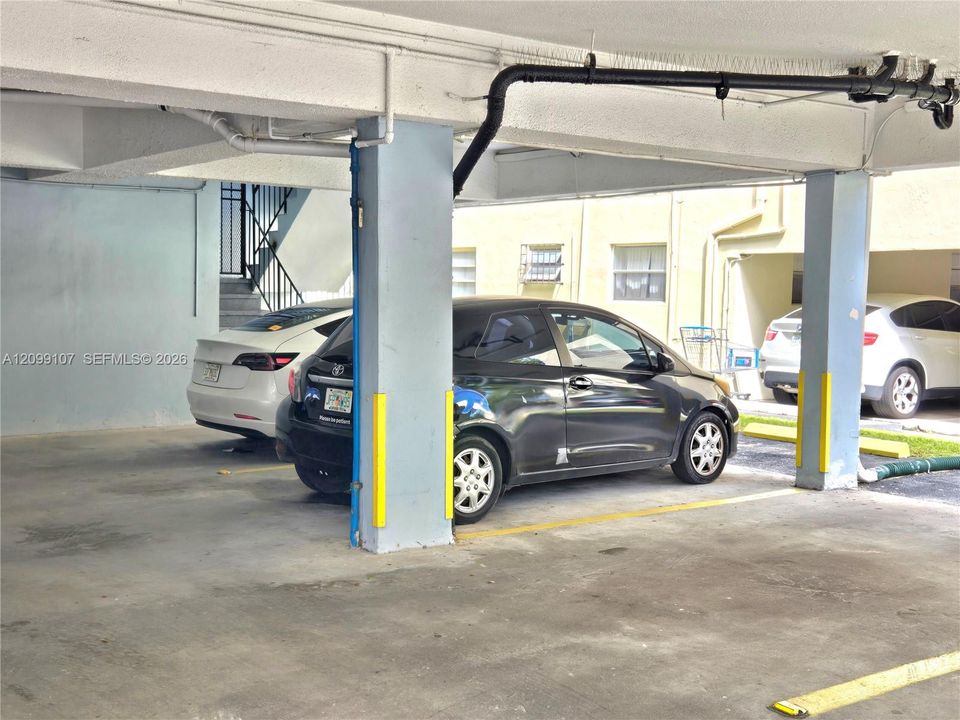 Parking covvered