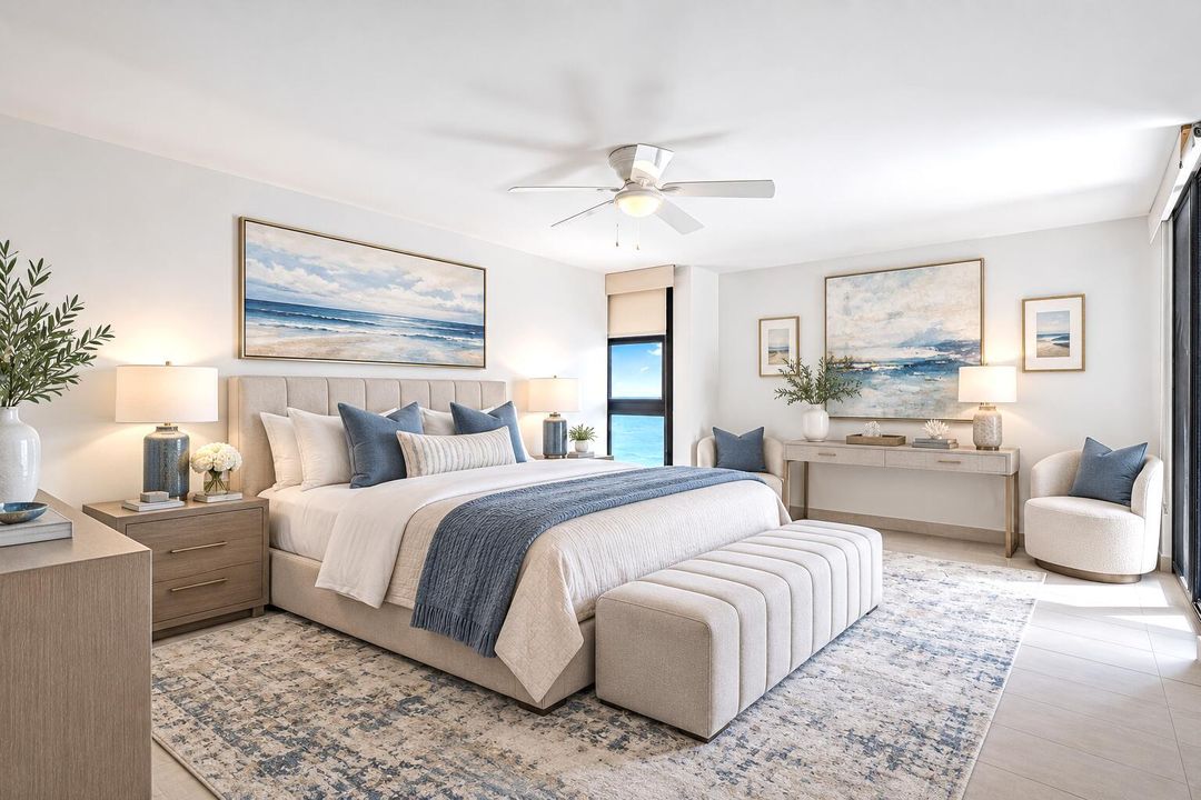Primary Suite - Virtually Staged