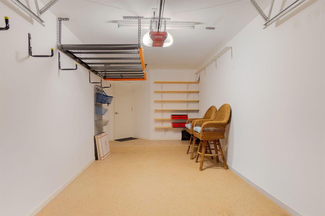 Garage w/Epoxy Floor