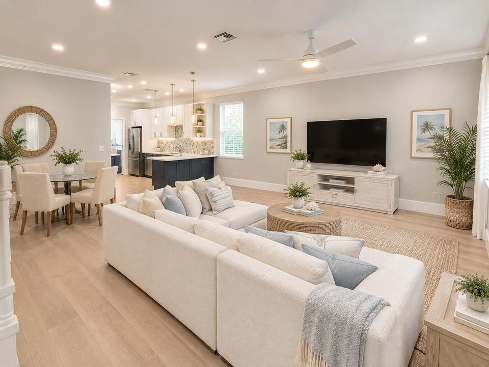 Virtually Staged Living