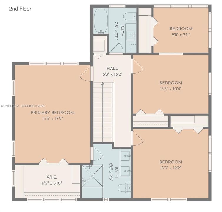 En Venta: $2,495,000 (4 camas, 3 baños, 2348 Pies cuadrados)